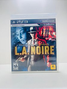 L A Noire Rockstar Ps3 Mídia Física