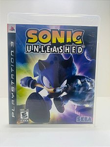 Jogo Sonic Unleashed Ps3