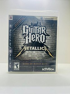 Jogo Guitar Hero Metallica Ps3