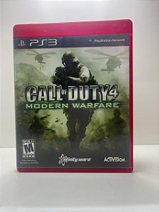 Jogo  Call Of Duty Modern warfare  4 ps3