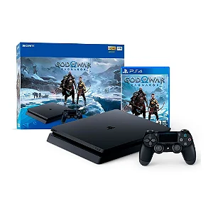 Playstation 4 + 1 jogos + 2 controles