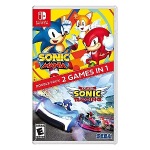 Sonic Mania + Team Sonic Racing - Nintendo Switch (Usado)