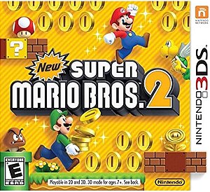 New Super Mario Bros. 2 - Nintendo 3DS (Capa Refeita)