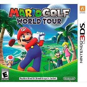 Mario Golf: World Tour - Nintendo 3DS (Capa Refeita)