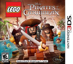 Lego Piratas do Caribe - Nintendo 3DS (Usado)