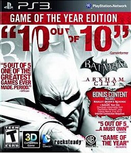 Batman Arkham City - PlayStation 3 (Usado)
