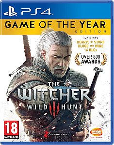 The Witcher 3: Wild Hunt - Game Of Year Edition - PlayStation 4 (Novo)