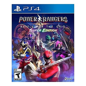 Power Rangers: Battle For The Grid - Super Edition - PlayStation 4 (Novo)