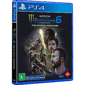 Monster Energy Supercross 6 - PlayStation 4 (Novo)