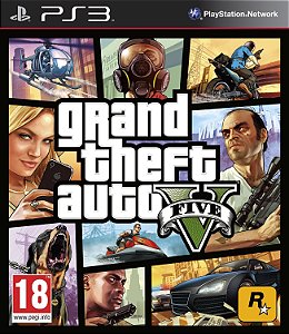 GTA V - Grand Theft Auto V - PlayStation 3 (Usado)