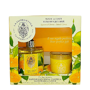 Kit Citrus La Florentina - Sabonete Líquido 500ml + Vela Perfumada 160g