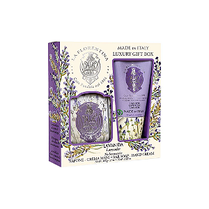 Kit La Florentina Small Lavanda - Creme para as Mãos 75 ml + Sabonete em Barra 106 g
