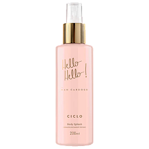 Body Splash Hello Hello Nah Cardoso Ciclo Cosméticos - 200ml