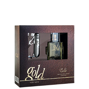 Kit Gold Ciclo Cosméticos Masculino - Deo Colônia 50ml + Canivete