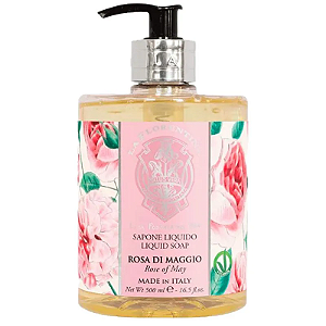 Sabonete Liquido para mãos La Florentina Rosa Di Maggio 500ml