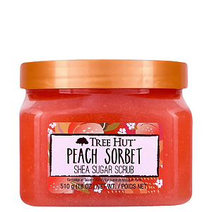 Esfoliante Corporal Tree Hut Peach Sorbet Shea Sugar Scrub 510g