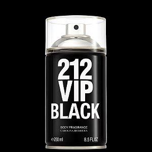Body Spray Masculino 212 VIP Black Carolina Herrera 250ml