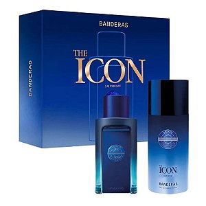 Kit The Icon Supreme Banderas For Men Eau de Parfum 100ml + Desodorante 150ml
