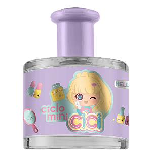 Cici Bela Ciclo Mini Ciclo Cosméticos Deo Colônia - Perfume Infantil 100ml