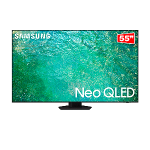 Samsung Smart TV Tela 55" Neo QLED 4K 55QN85C, Processador com IA, Bivolt Cor Preto Titan
