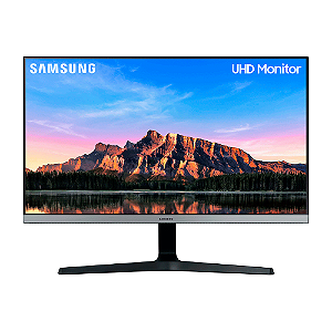 Monitor UHD Samsung  Tela 28" 4K, HDMI, Display Port, Freesync, LU28R550UQLMZ