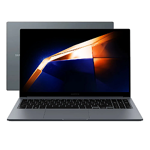 Notebook Samsung Book4 Intel® Core® i3-1315U, Tela 15.6'' FHD, 8 GB, 256 GB SSD - NP750XGJ-KG5BR Cor Grafite