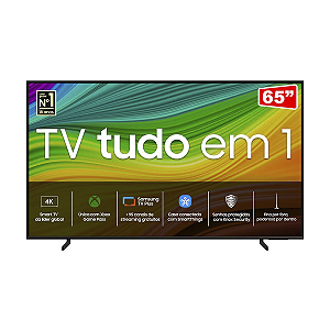 Samsung Smart TV 65" QLED 4K 65Q60D, 60hz, Processador Quantum Lite 4K, Design AirSlim, Alexa built in, QN65Q60DAGXZD Cor Preto