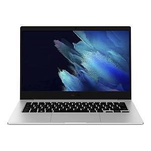Notebook Samsung Galaxy Book GO Snapdragon® 7c, Tela 14'' FHD LED, RAM 4 GB, SSD 128 GB UFS, NP340XLA-K06BR cor  Prata