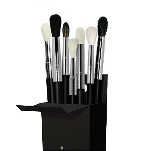 Kit Pinceis de Maquiagem Esfumar 7 Peças Pro Daymakeup