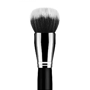 Pincel de Maquiagem F05 Daymakeup Po Liquido Cremosos Duo Fiber Grande
