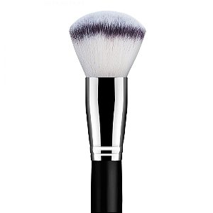 Pincel de Maquiagem F16 Daymakeup Po Acabamento Arredondado Grande Fibra Optica