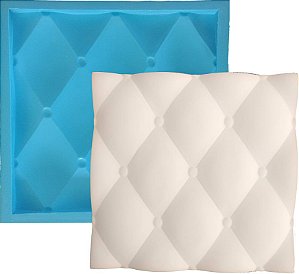 Forma Silicone Para Revestimento 3D - Almofada