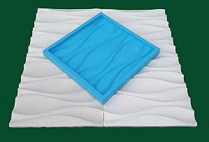 Forma Silicone Para Revestimento 3D - Dunas
