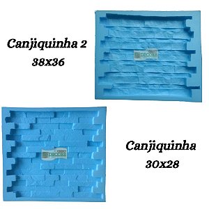Forma Silicone Para Revestimento 3D - Canjiquinha Ref 21