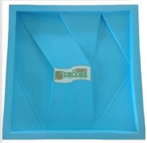 Forma Silicone Para Revestimento 3D - Mini Scaleno 28x28 Ref 38