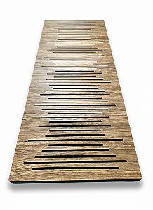 Painel Acústico Absorção e Difusão Wave – Peça Única