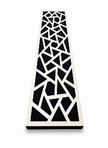 Painel Acústico Absorção e Difusão Triangle – Peça Única