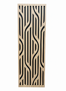 Painel Acústico Absorção e Difusão Tribal - Peça Única