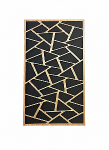 Painel Acústico Absorção e Difusão Triangulo – Peça Única