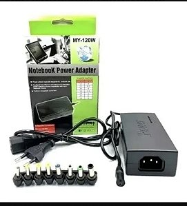 Fonte Carregador Universal Notebook Adaptador 120w