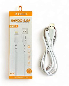 Cabo iPhone / 1 Metro / USB para Lightning / Agold CB08-2