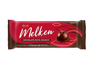 Chocolate Nobre Meio Amargo Melken 1kg