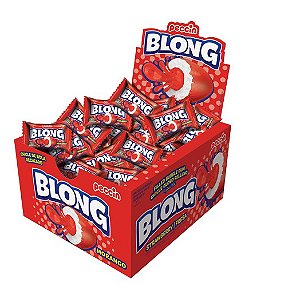 Chiclete Blong Morango 40un