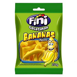 Bala Gelatina Banana 250g