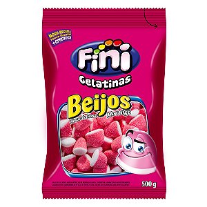 Bala Gelatina Beijo 500g