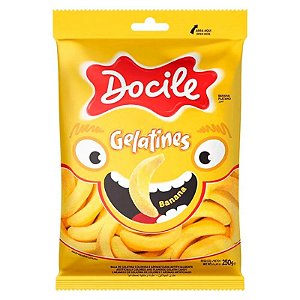 Bala Gelatina Banana 250g