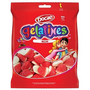 Bala Gelatina Beijo 250g