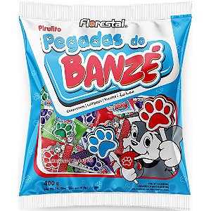 Pirulito Pegadas Banzé 400g