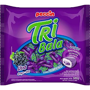 Bala Tri-Bala Uva 500g