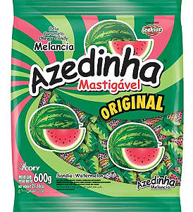 Bala Azedinha Mastigável Melância 500g